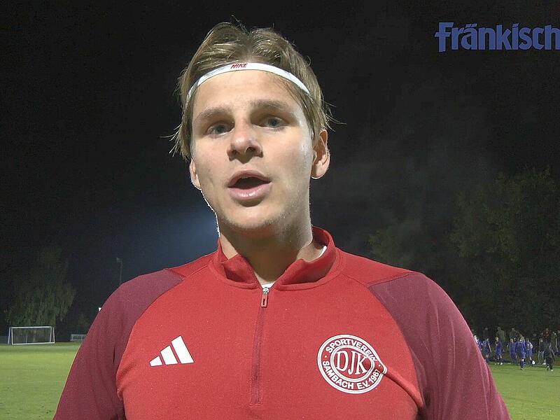 Finn Sundhaus traf doppelt. Die Stimmen zu DJK-SV Sambach vs. FC Pommersfelden gibt es in unseren Videos.