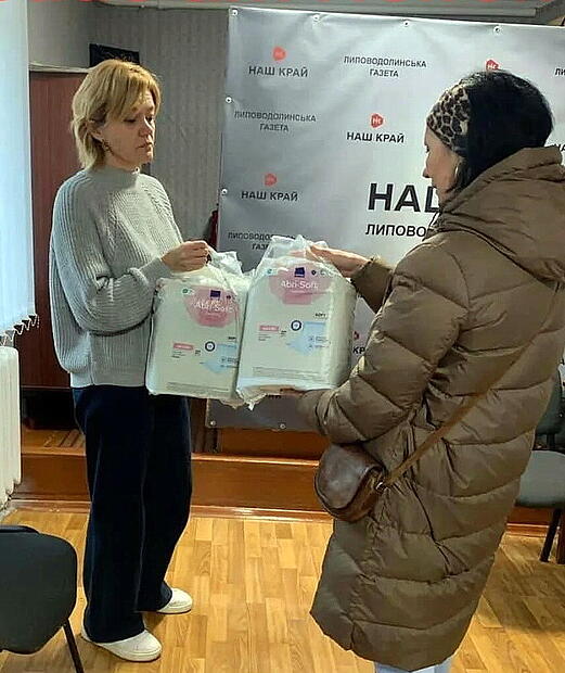 Zahlreiche Hilfsg&uuml;ter erfreuten die Menschen vor Ort.