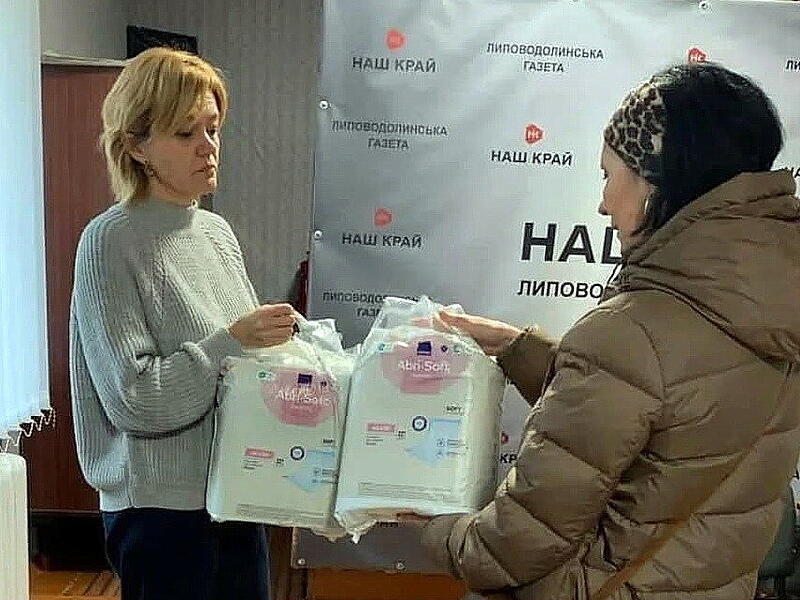 Zahlreiche Hilfsg&uuml;ter erfreuten die Menschen vor Ort.