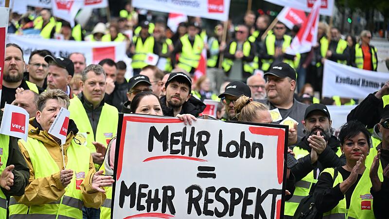Warnstreiks im Handel