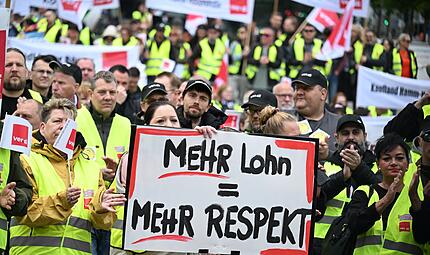 Warnstreiks im Handel
