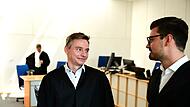 Die beiden Rechtsanwälte Martin Jotschke und Fabian Pflefka aus Bamberg