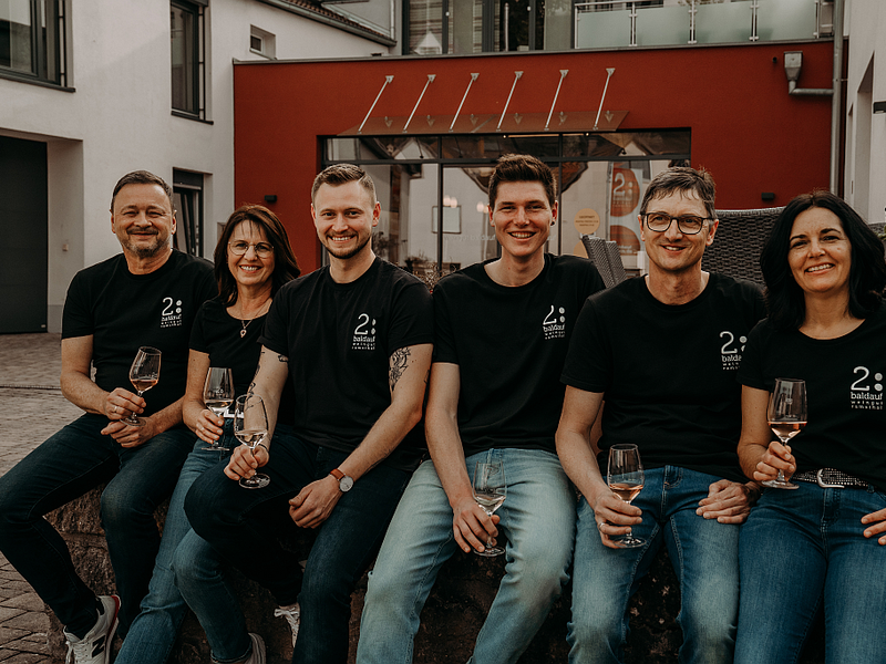 Die Familie Baldauf aus Ramsthal: Gerald und Heike (von links) Baldauf mit Sohn Bastian sowie Jannik Baldauf mit Vater Ralf und Mutter Silvia. Die Familie Baldauf aus Ramsthal: Gerald und Heike (von links) Baldauf mit Sohn Bastian sowie Jannik Baldauf mit Vater Ralf und Mutter Silvia.