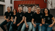 Die Familie Baldauf aus Ramsthal: Gerald und Heike (von links) Baldauf mit Sohn Bastian sowie Jannik Baldauf mit Vater Ralf und Mutter Silvia.