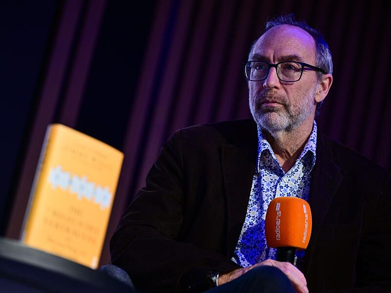 Wikipedia-Gründer Wales stellt sein Buch «Trust» vor