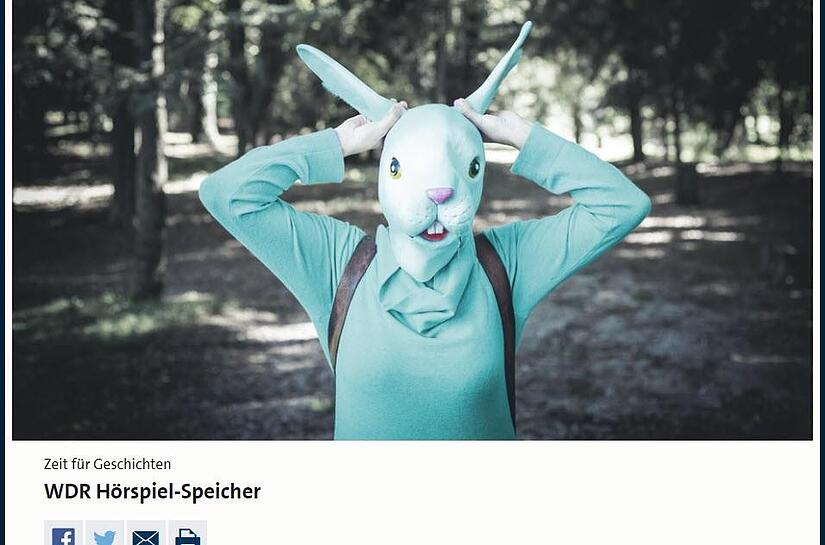 Die Startseite des Hörspiel-Speichers