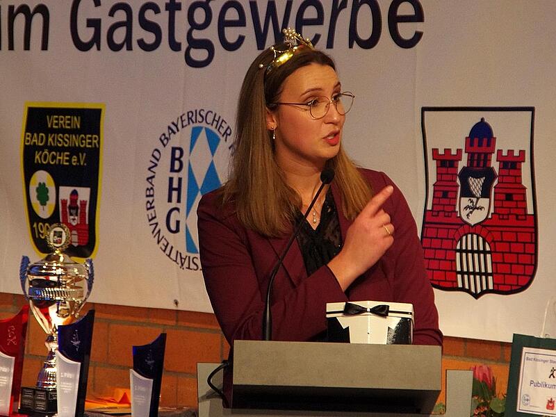 Toller Gast: Weinprinzessin Emmi Wendemuth.