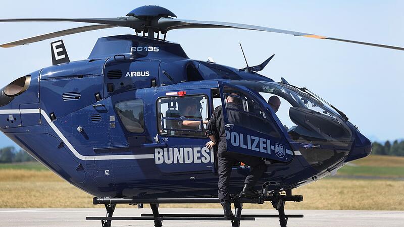 Messung von Radioaktivität aus Hubschrauber Messung von Radioaktivität aus Hubschrauber