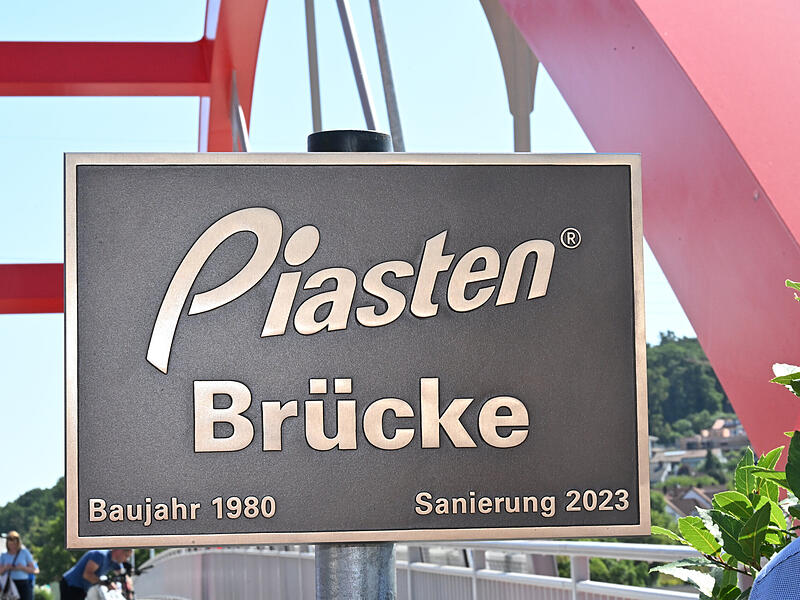 Piastenbrücke Forchheim EröffnungEröffnung Piastenbrücke