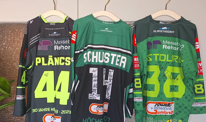 H&ouml;chstadt Alligators bei den Hannover Scorpions: Fantrikots vor Spiel 1