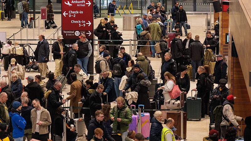 Winterwetter - Flughafen Berlin/Brandenburg