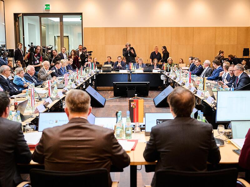 Ministerpr&auml;sidentenkonferenz in Berlin
