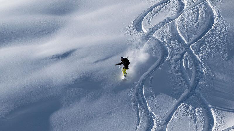 Skisaison an der Zugspitze