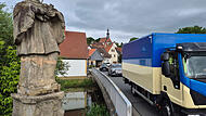 Gleusdorf wird zum Nadelöhr für den Verkehr der Bundesstraßen B4 und B279 in den Landkreisen Bamberg, Lichtenfels, Coburg und Haßberge