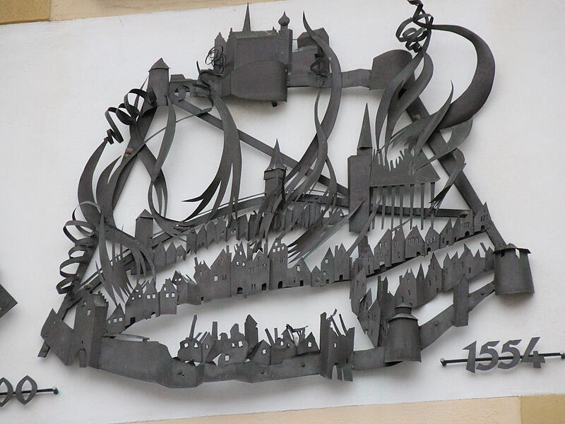 Kupfervignetten Kulmbach 1554 - EKU-Platz