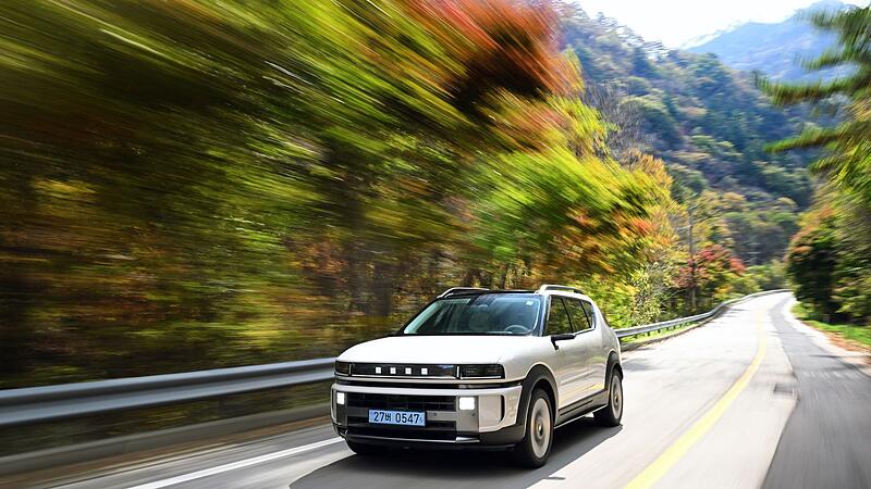 Fahransicht Hyundai Nexo