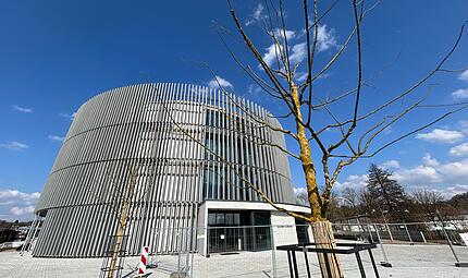 Das Globe ist die Interimsspielst&auml;tte des Coburger Landestheaters.