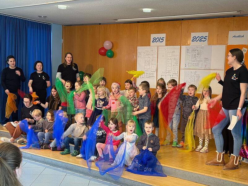 10 Jahre Kita Regenbogen in H&ouml;chstadt