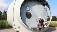 Besuch auf der Baustelle: Windr&auml;der bei Tremersdorf