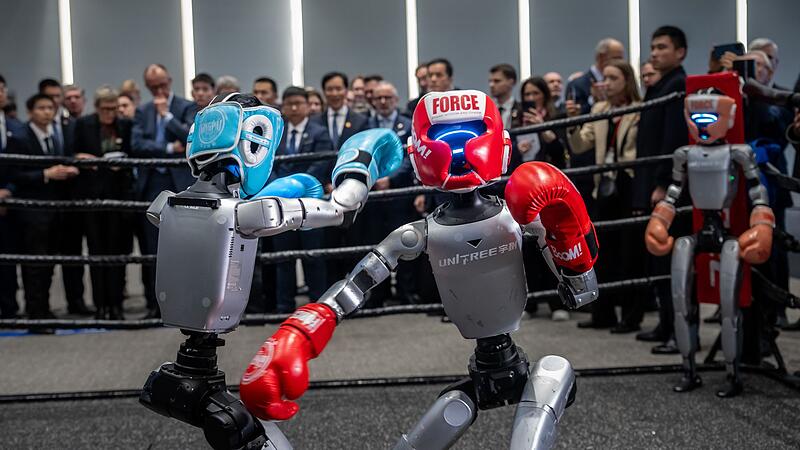 Roboter der Firma Unitree.