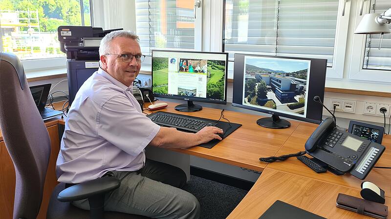 Siegfried Reck ist seit drei Jahren Schulleiter am Gymnasium Fr&auml;nkische Schweiz.Forchheim & Fr&auml;nkische Schweiz