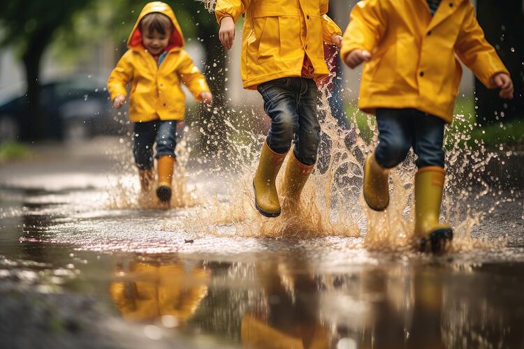 10 Dinge, die Sie mit Ihren Kindern bei Regen unternehmen können