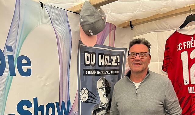 Otto Dietz zu Gast im Rh&ouml;ner Fu&szlig;ball-Podcast