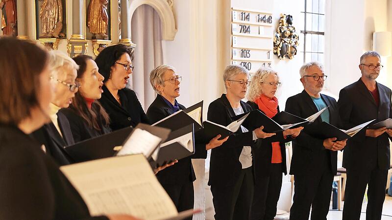 Das Vokalensemble TonARTen musiziert in der Spitalkirche die Matth&auml;uspassion von Heinrich Sch&uuml;tz.