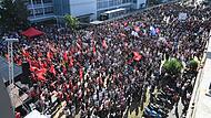Protest-Kundgebungen bei Mercedes-Benz Sindelfingen Protest-Kundgebungen bei Mercedes-Benz Sindelfingen