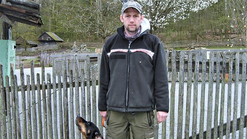 Forstamtmann David Scheuthle (40) ist seit April Bad Kissingens Stadtf&ouml;rster und Wildpark-Leiter