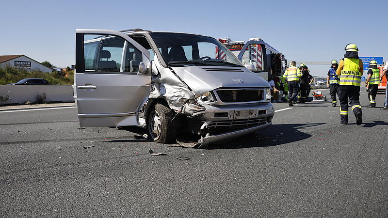 Schwerer Unfall auf A3
