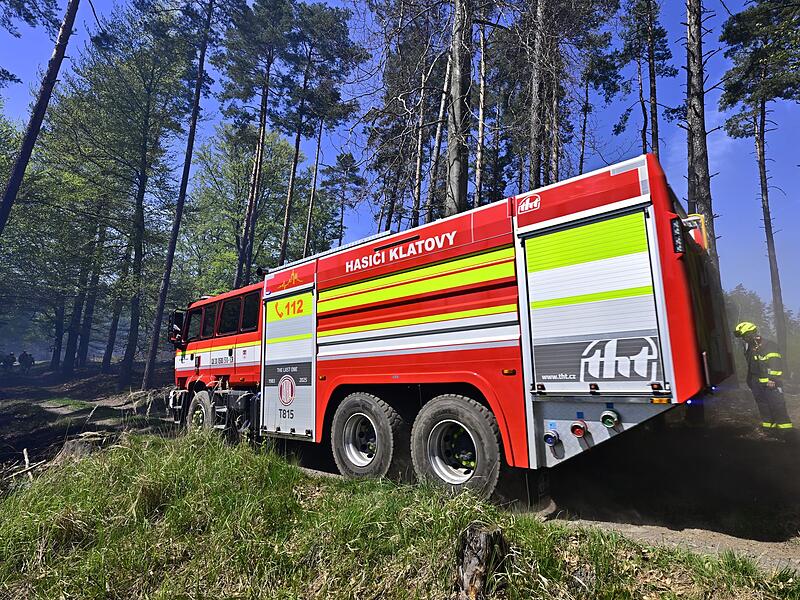 Tschechisches Feuerwehrauto Tschechisches Feuerwehrauto