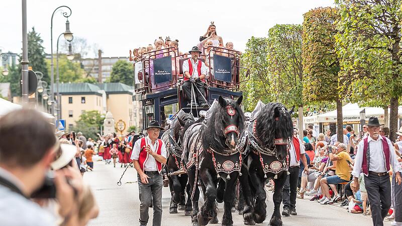 Ein Highlight beim Rakoczy-Fest ist der Festumzug am Sonntag.