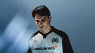 McLarens Formel-1-Pilot Oscar Piastri taucht k&uuml;nftig in Kleidung aus dem Hause Puma an den Rennstrecken auf.