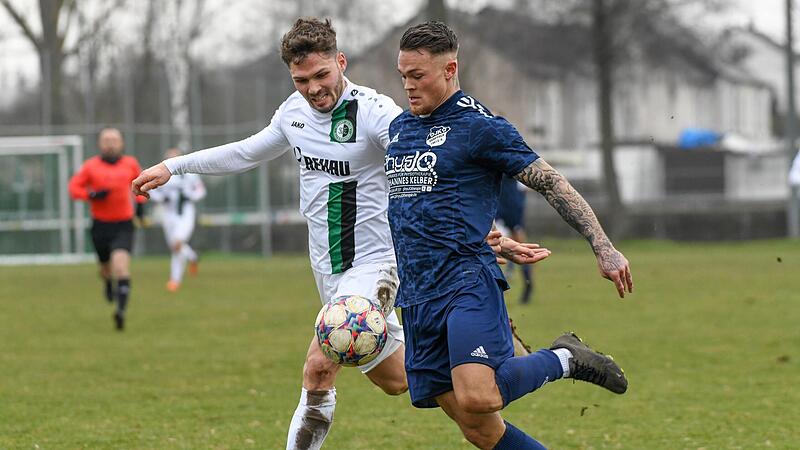 Auf Adrian Hatcher (rechts) musste die DJK Dampfach im Verbandspokal beim TSV Rottendorf verzichten. Gegen die DJK Schwebenried/Schwemmelsbach ist der Angreifer wieder dabei.