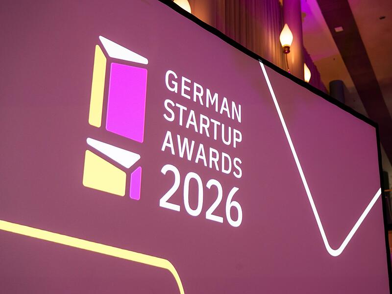 Preisverleihung German Startup Awards 2026