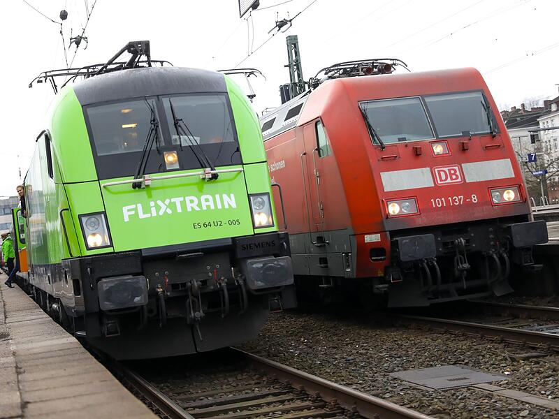 Fernzug Flixtrain