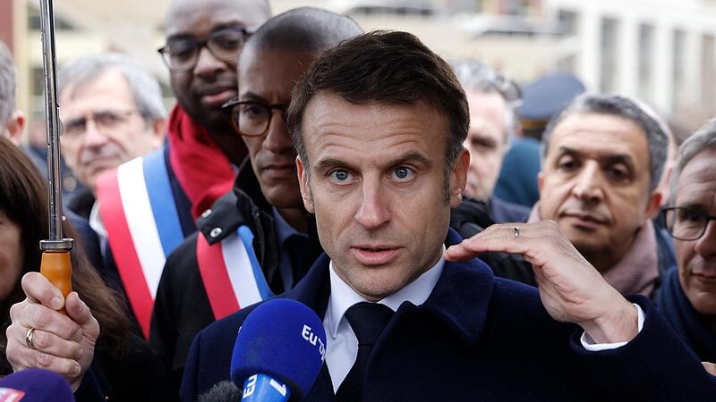 Emmanuel Macron, Pr&auml;sident von Frankreich.