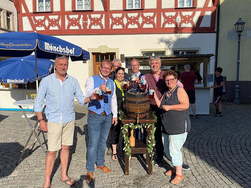 Spontaner Anstich im hinteren Oberhacken.