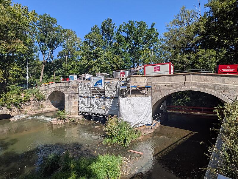Judenbrücke: Sanierung fast abgeschlossenJudenbrücke: Sanierung fast abgeschlossen Judenbrücke: Sanierung fast abgeschlossen
