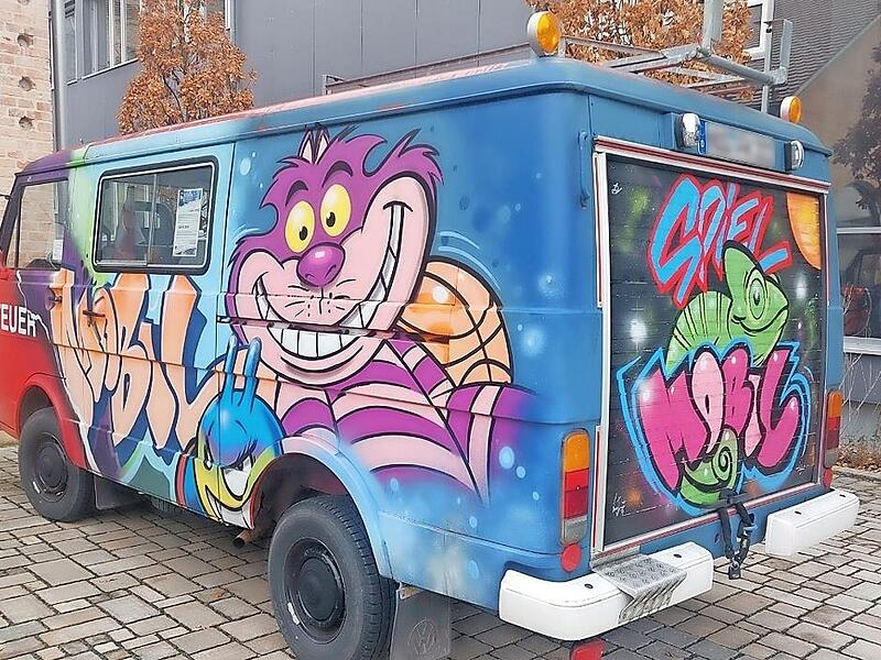 Das Spielmobil des Landkreises: Gerade die Angebote der Sozialp&auml;dagogen und Streetworker gelten als entscheidend f&uuml;r die Entwicklung der Kids.