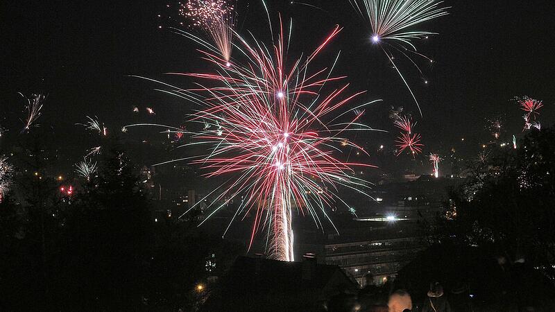 Silvester 2022 in Coburg.