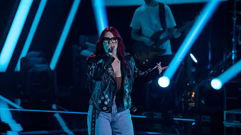 Yvonne Herrmann aus Ebern bei der Castingshow "The Voice of Germany"