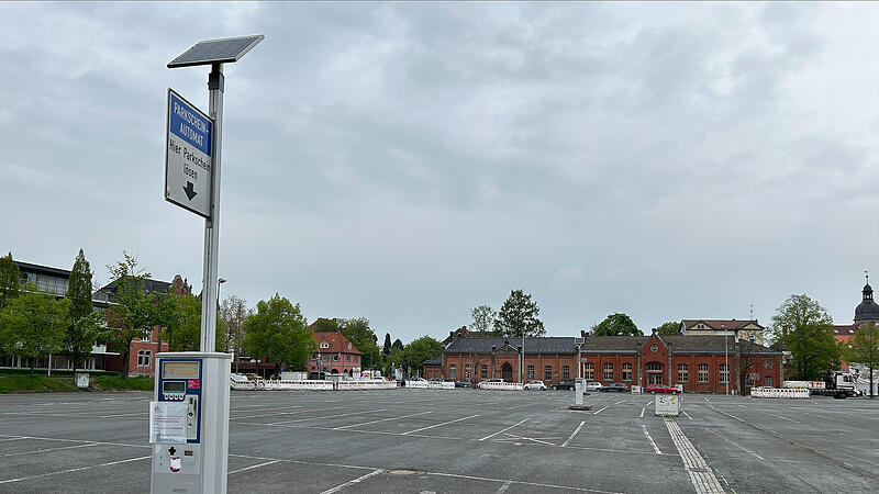 Gro&szlig;parkplatz Anger in Coburg