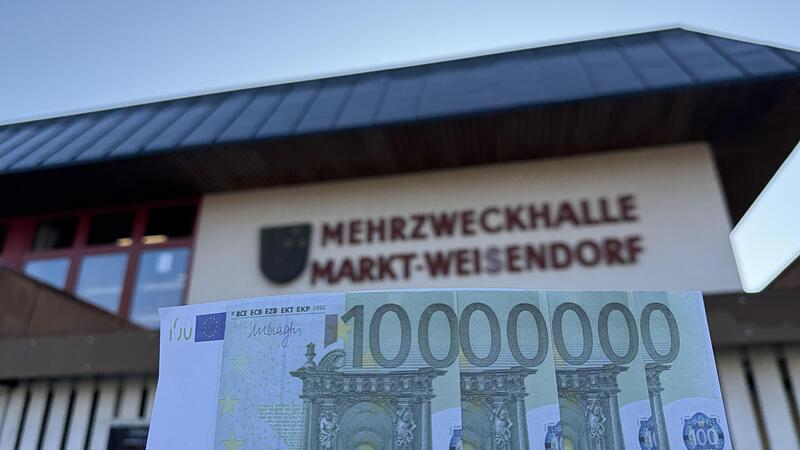 Zehn Millionen Euro soll die Sanierung der Mehrzweckhalle in Weisendorf kosten.