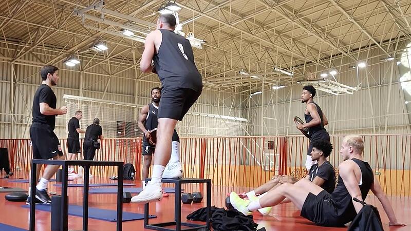 Seit Montag trainieren die Bamberg Baskets in Slowenien. Am Sonntag kehren sie aus dem Trainingslager zurück.
