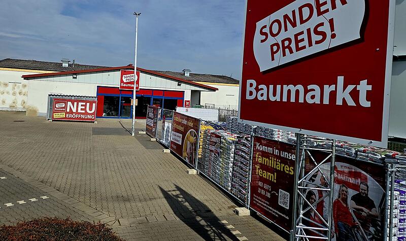 Sonderpreis Baumarkt Die Sonderpreis Baumarkt-Filiale in Breitengüßbach wird am 30. M#rz 2026 eröffnet.