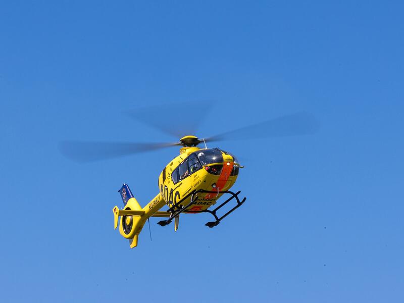 Rettungshubschrauber Symbolbild