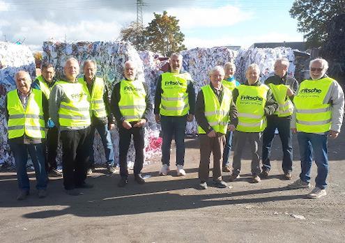 Betriebsbesichtigung bei der Firma Fritsche.