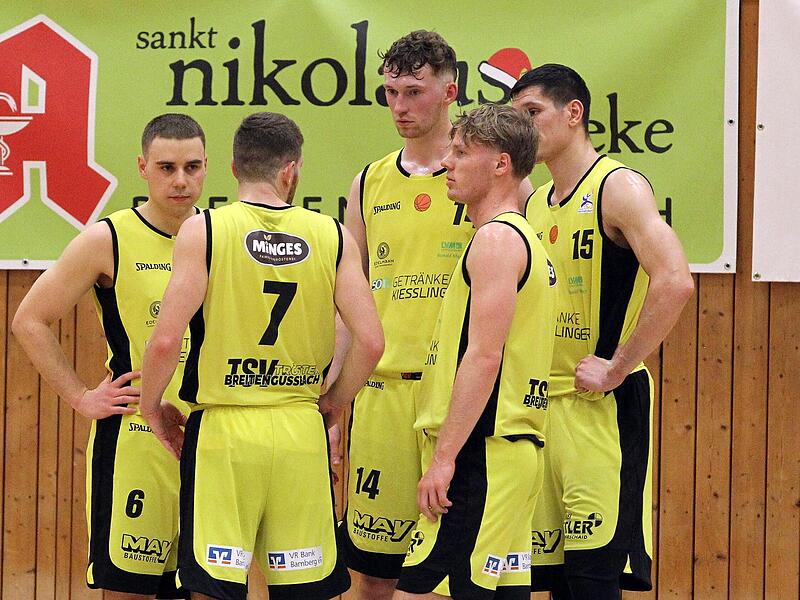 Die Basketballer des TSV Tr&ouml;ster Breiteng&uuml;&szlig;bach